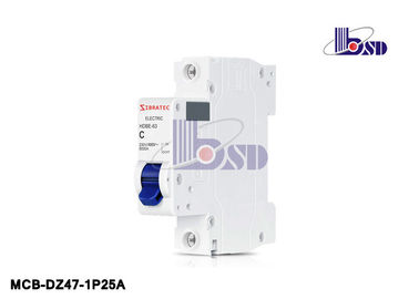 Professional 1 Pole Mini Circuit Breaker  / Fire - Resistant Trip Curve Circuit Breaker